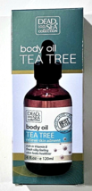 Dead Sea Collection Tea Tree Body Oil Relieve Skin Ailment 4oz. - £19.74 GBP