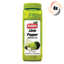 4x Pints Badia Lime Pepper Seasoning | Gluten Free & Kosher | 24oz - £41.39 GBP