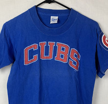 Vintage Chicago Cubs T Shirt Salem Single Stitch USA Boys Youth M 10-12 MLB 90s - £15.72 GBP