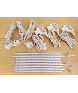 Lot of Ikea Dioder White Color LED RGB Light Strips with Power Adapters ... - $923.28 MXN
