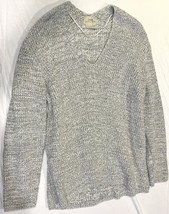 Urban Outfitters Sweater Woman&#39;s XS Oversized Gray Neutral Color - $23.75