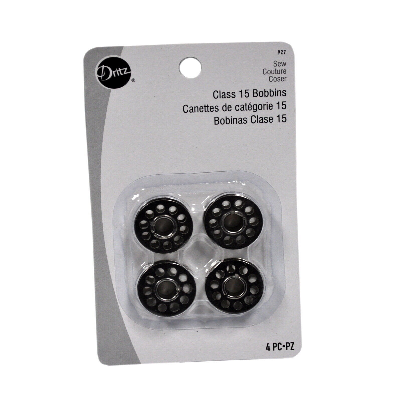 Drtiz Metal Class 15 Bobbins 4 Count 927 - $3.95