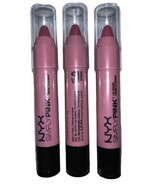 Pack Of 3 NYX Simply Pink Lip Cream #SP01 First Base (New/Sealed) See Al... - $555.02 MXN
