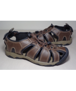 Khombu Size 10 M HAL Brown Fisherman Closed Toe Sandals New Men&#39;s Shoes - £85.65 GBP