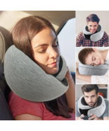 Travel Neck Pillow Non-Deformed Airplane Pillow Travel Neck Cushion Dura... - £17.27 GBP+