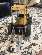 Tonya Fork Lift Vintage Metal Toy 24inch in length and  12 1/2 high and 9 1/2 wi - £125.90 GBP