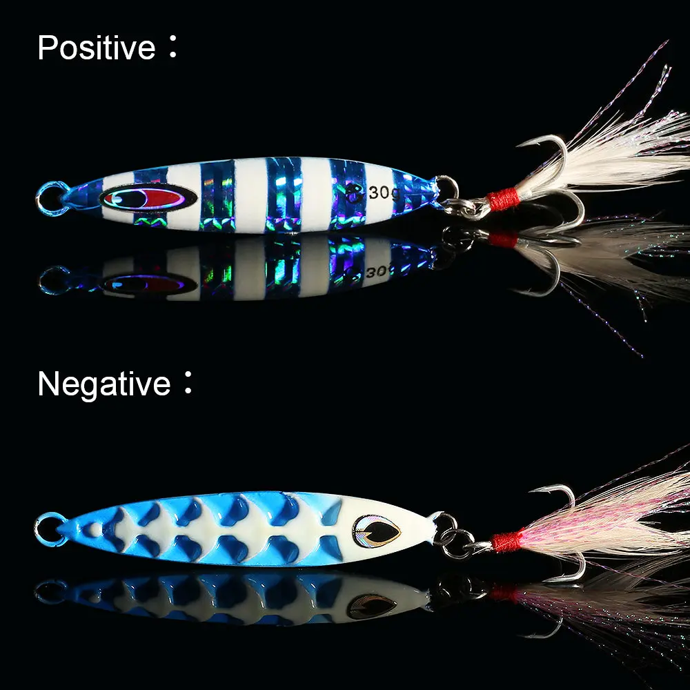 QXO VIB  Jig Light Lures 10g 20g 30g Metal Wobbler Artificial Spoon Winter Good  - $31.63