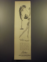1952 United States Rubber Company Lastex Yarn Ad - Polly wants - $18.49