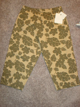 Medium Liz Claiborne Khaki &amp; Olive Capri Pants NWT - $39.99