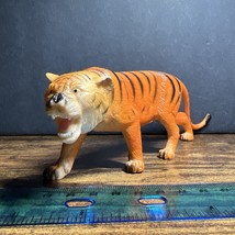 Tiger Rubber Plastic Toy China figure - $5.27