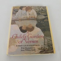 Childs Garden Verses Robert Louis Stevenson HCDJ 1985 Illustrated Jessie Smith - £7.63 GBP