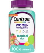 Centrum Women&#39;s Multivitamin Tropical Fruit Flav Immunity Support 100 Co... - £12.71 GBP