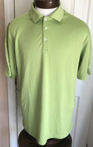 Nike Golf Lime Green Short Sleeve Polo Shirt Men’s Size Large - $24.74