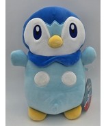 Squishmallows Pokemon Piplup Hug Mees 10&quot; Plush Blue Penguin Kellytoy NWT - $475.87 MXN