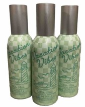 Bath &amp; Body Works VACATION VIBES Concentrated Room Spray 1.5 oz X 3 - $22.97