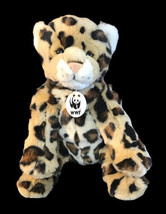 Build A Bear WWF Leopard Big Cat 14” Plush Cheetah Stuffed Toy Talks I L... - $28.00