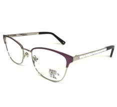 Jimmy Crystal Eyeglasses Frames ALICANTE LILAC Purple Silver Swarovski 52-17-135 - £73.71 GBP