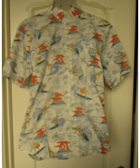 Tommy Bahama Multicolored Print Cotton Shirt Size Medium - $47.44 CAD