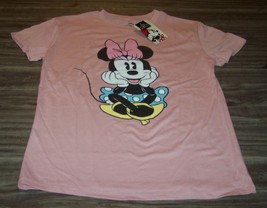 Vintage Style Women&#39;s Teen Walt Disney Minnie Mouse T-shirt Xs New w/ Tag - £15.56 GBP