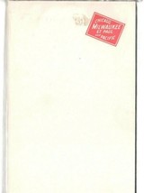 Chicago Milwaukee ST. Paul And Pacific Railroad Complete Note Pad Vintage  - £53.60 GBP