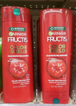 2 Pack Garnier Whole Blends Color Shield Shampoo &amp; Conditioner With Acai Berry - £25.23 GBP