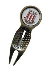 STOKE CITY FC DIVOT TOOL AND MAGNETIC GOLF BALL MARKER - £22.74 GBP