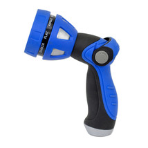HoseCoil Thumb Lever Nozzle w/Metal Body  Nine Pattern Adjustable Spray Head [WN - £9.40 GBP