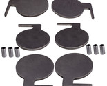 6x Q235 Target Dueling Tree DIY Kit 6&quot; x 3/8&quot; Pads With Tubes Q235 steel - $442.53
