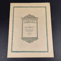 Antique 1897 Schirmers Music Library Schmitt Exercise For Piano Forte Vo... - $9.95