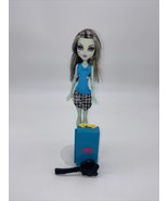 Mattel Monster High Frankie Stein Doll Designer Boo-Tique W/Suitcase &amp; B... - £13.42 GBP