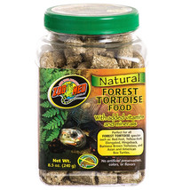 [Pack of 4] Zoo Med Natural Forest Tortoise Food 8.5 oz - £29.18 GBP