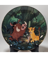Disney The Lion King Collectors Plate “A Crunchy Feast” Vintage - Bradfo... - £19.89 GBP