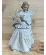 Lladro 6132 Angel of the Stars Tree Topper Porcelain Figurine Retired 1994 - $1,815.88 MXN