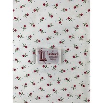 Leiter&#39;s Designer Fabric Ditsy Floral Print 6 Yards Vintage 1970s Cotton Blend - £74.87 GBP