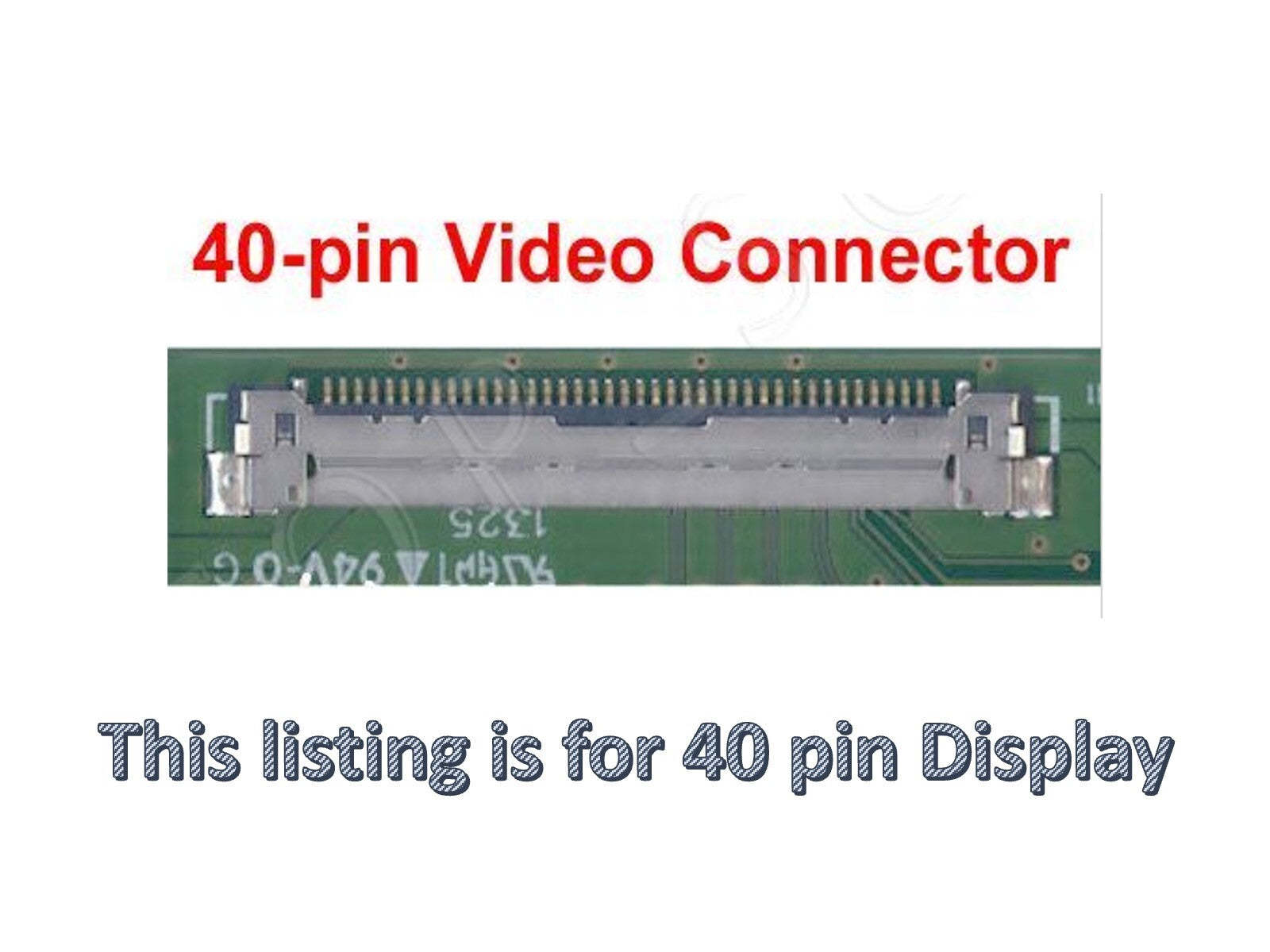 HP M40934-001 40pin Touch HD 1366x768 Glossy LCD Screen LED Display 15.6" NEW Item image 6