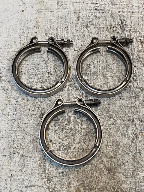 3 Quantity of R.G. Ray V-Band 4&quot; Clamps 100137 (3 Quantity) - $61.74