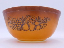Vtg Pyrex Old Orchard Brown Nesting Mixing Bowl 403 2.5 qt 8.5&quot; Round  - £11.73 GBP