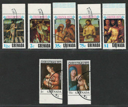 GRENADA 1975 VF Precanceled UN Described Clearance Stamps Set - £0.55 GBP