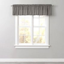 Mainstays 56&#39;&#39; x 14&#39;&#39; Fashion Taupe Solid Window Curtain Valance - £6.27 GBP