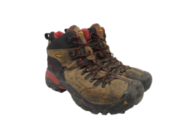 Keen Utility Men&#39;s 6&quot; Pittsburgh WP Steel Toe Hiker Work Boots Brown Size 10.5D - £45.49 GBP