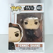Funko Pop! Star Wars: The Mandalorian Fett Fennec Shand Figure Bobble-He... - $20.92 CAD