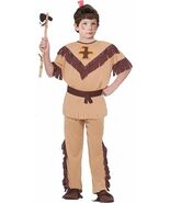 FORUM NATIVE AMERICAN BRAVE CHILD REENACTMENT/HOLIDAY COSTUME SIZE MED 6... - $359.69 MXN