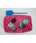 Estee Lauder 2021 Pink Multicolored Travel Themed Cosmetics Makeup Bag - $200.66 MXN