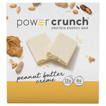 Power Crunch Protein Energy Bars, Peanut Butter Creme, 1.4 oz, 12-count - £22.90 GBP