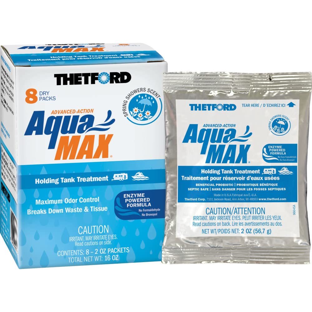 Thetford AquaMAX Spring Showers Scent RV Holding Tank Treatment, Formald... - $24.98