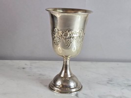 Vintage Jewish Judaica Gorham 800 Silver Shabbat Kiddush Cup E952 - £63.16 GBP