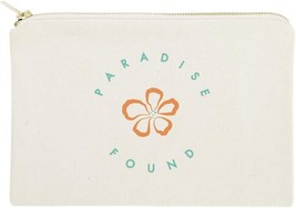 The Cotton Canvas Co. Paradise Found Summer Beach Cosmetic Bag and Travel Make U - £27.58 GBP