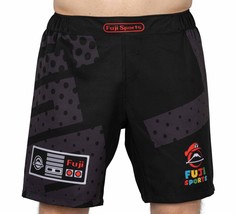 Fuji MMA BJJ Mens No Gi Gamer Series Grappling Competition Fight Shorts - Black - £39.61 GBP
