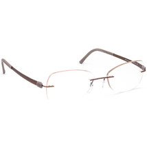 Silhouette Eyeglasses 4499 40 6056 5452 Titan Brown Rimless Austria 52[]17 130 - £103.90 GBP