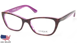 New Vogue VO2961 2019 Top Havana /LILAC /TR Violet Eyeglasses 51-17-135 B36mm - £58.66 GBP